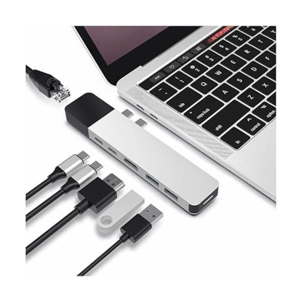 Hyper Sanho Adaptador USB C Hub para Mac USB tipo C_3