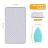 Joysog Alfombrilla de planchado para mesa con almohadilla