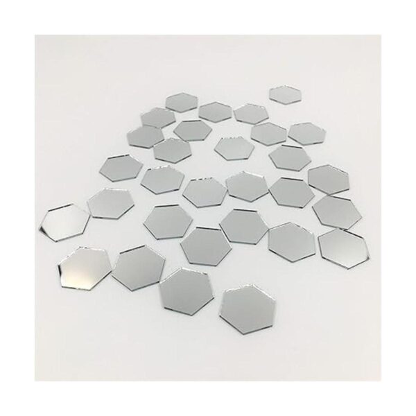 NUO RUI Espejo hexagonal de 1.0 in para manualidades 100_4