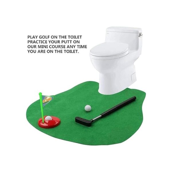 GOODLYSPORTS Juego de golf para inodoro práctica mini_2