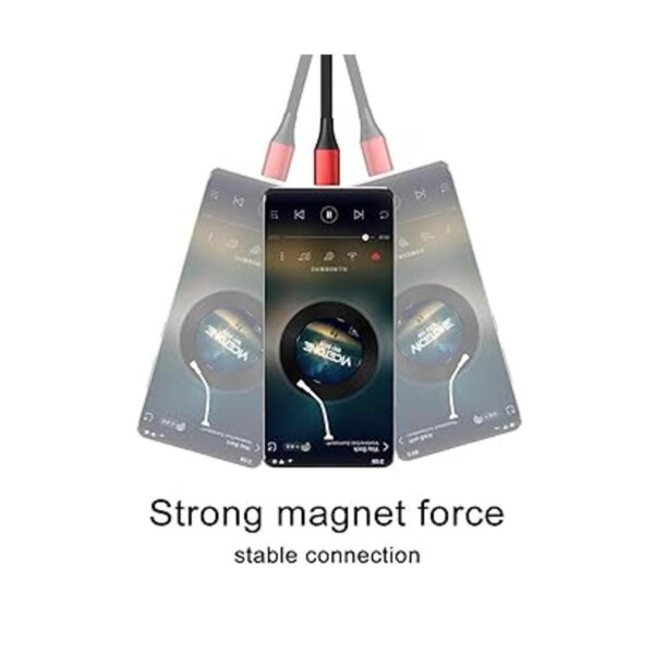 NetDot Cable de carga magnético Gen10 de nailon trenzado_4
