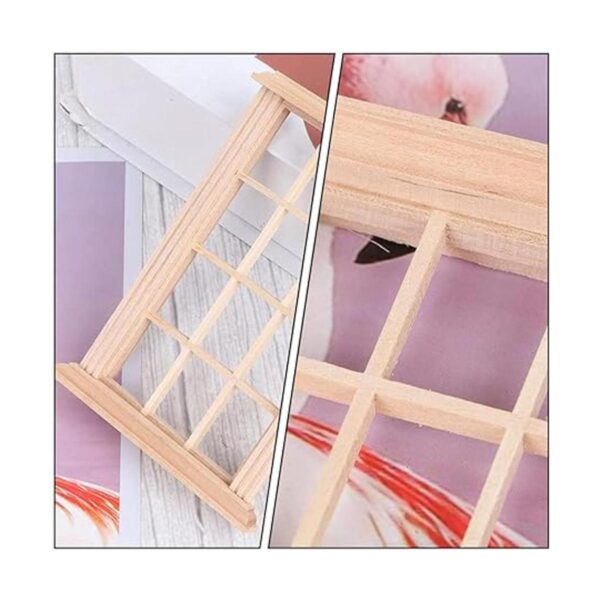 DOITOOL 2pcs 1 12 Escala Casa de Muñecas Ventana Casa de
