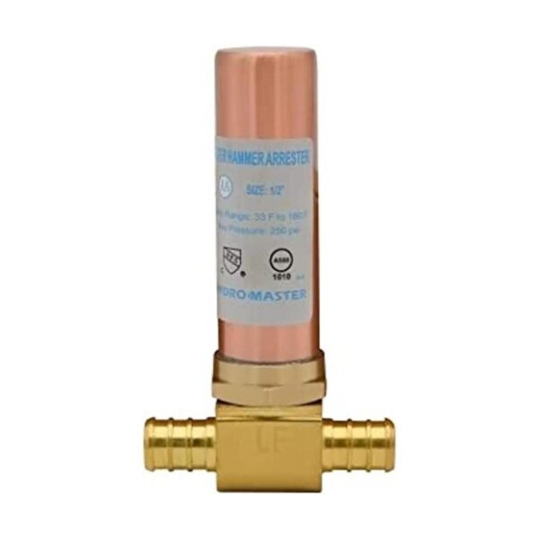 HYDRO MASTER Tee Martillo de agua ArrestorLatón sin_1