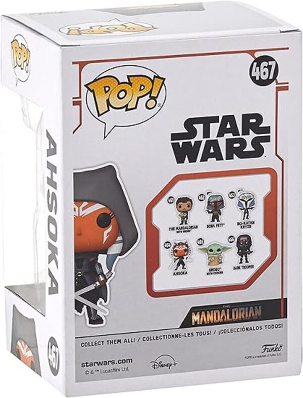 Funko Pop Star Wars The Mandalorian Ahsoka con capucha_4