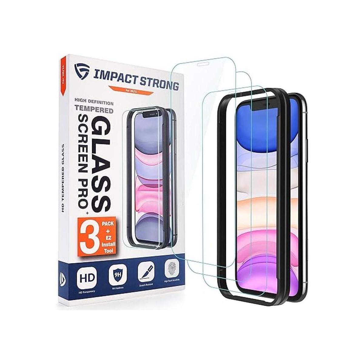 ImpactStrong Protector de pantalla de vidrio resistente