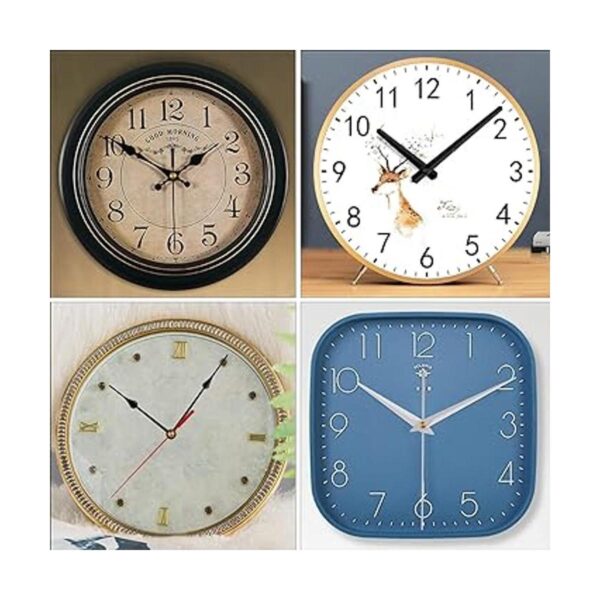 EMOON 4 piezas reloj mecanismo de repuesto kit con 8