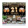 Decoraciones de cumpleaños número 21 para él pancarta de_5