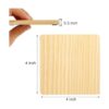 GOH DODD Paquete de 12 posavasos de madera sin terminar_2
