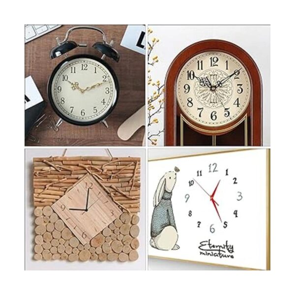 EMOON 4 piezas reloj mecanismo de repuesto kit con 8