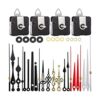 EMOON 4 piezas reloj mecanismo de repuesto kit con 8