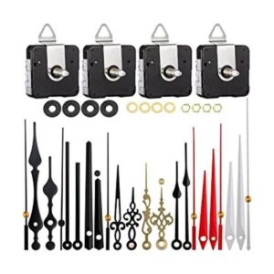 EMOON 4 piezas reloj mecanismo de repuesto kit con 8