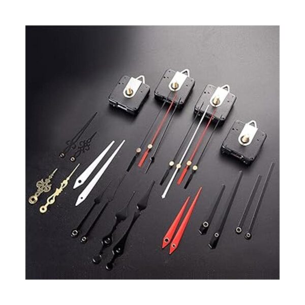 EMOON 4 piezas reloj mecanismo de repuesto kit con 8