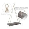 Estantes colgantes para pared y ventana para plantas de