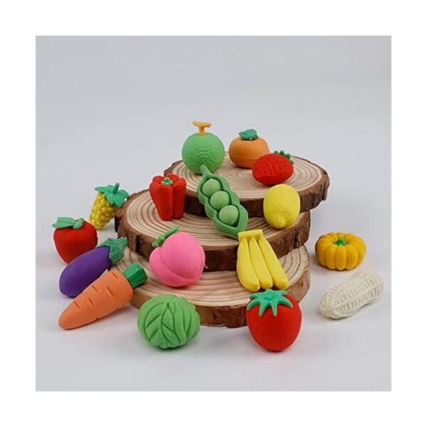 Cllayees Juego de 72 borradores de lápices de frutas_3