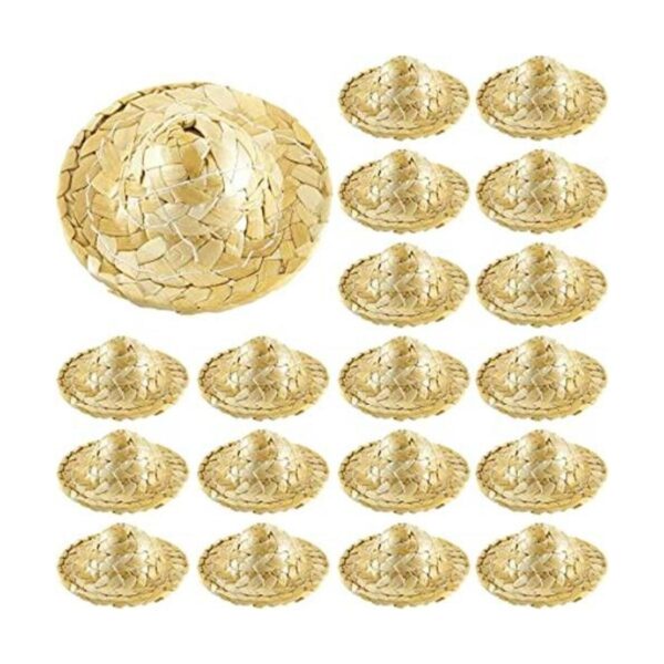 Mini sombreros de paja para manualidades mini sombrero_1
