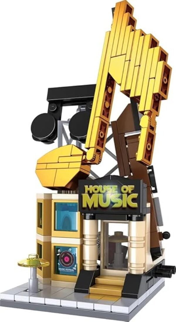 Exclusivo Brick Loot Mini City Music Center Shop Modelo_1