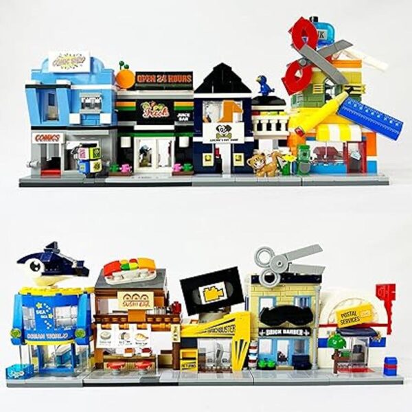 Exclusivo Brick Loot Mini City Music Center Shop Modelo_3