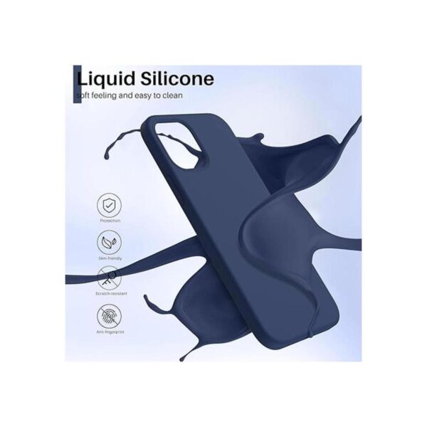 ORNARTO Compatible con iPhone 12 Mini silicona líquida_3