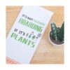 Divertidas toallas de cocina regalos de plantas para
