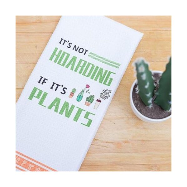Divertidas toallas de cocina regalos de plantas para