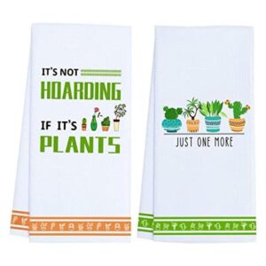 Divertidas toallas de cocina regalos de plantas para