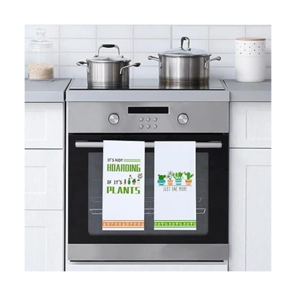 Divertidas toallas de cocina regalos de plantas para
