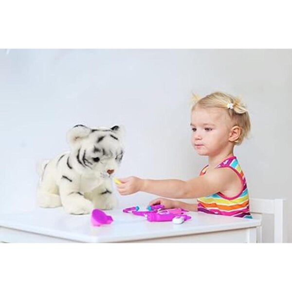 ICE KING BEAR Juguete de peluche de tigre bebé de 10_6