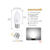 DiCUNO ProOE Bombilla LED E26 con protección ocular alta_2