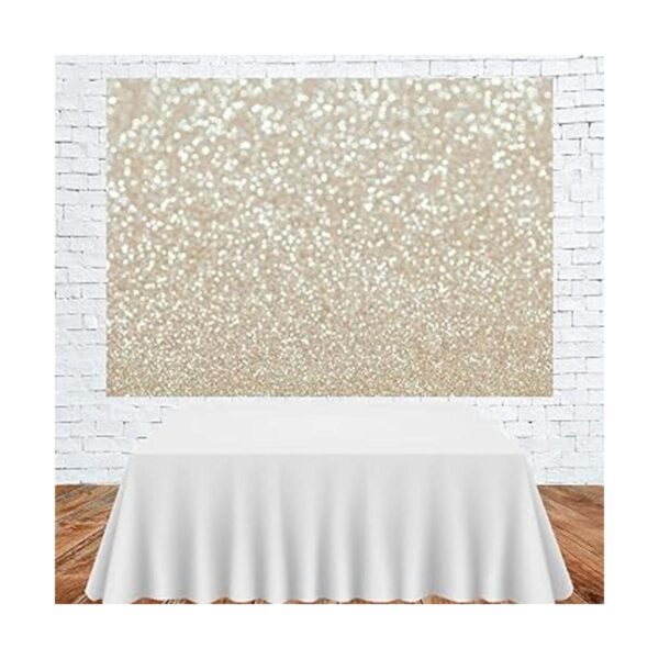 Fondo abstracto de fotografía de oro blanco con puntos_3