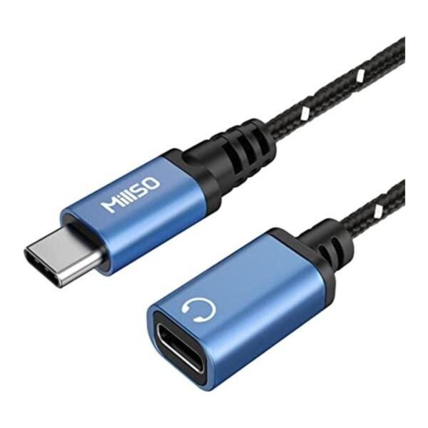 MillSO Cable de extensión USB C de 3.9 ft tipo C macho a_1