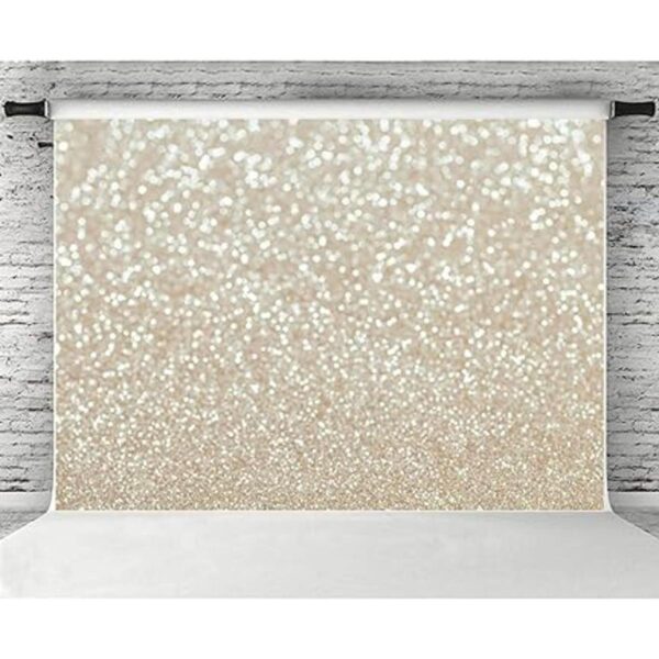 Fondo abstracto de fotografía de oro blanco con puntos_5