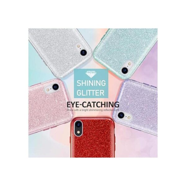 MATEPROX Funda para iPhone XR funda protectora brillante_4