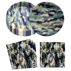 Fenghu Camo suministros para fiesta de cumpleaños 20_1