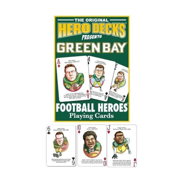 Channel Craft Green Bay Packers Cartas de fútbol_1