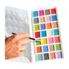 Juego de 28 colores brillantes de acuarela con pincel