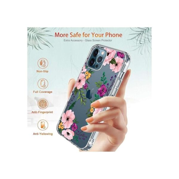 GiiKa Funda rígida para iPhone 12 Pro Max con protector de_2