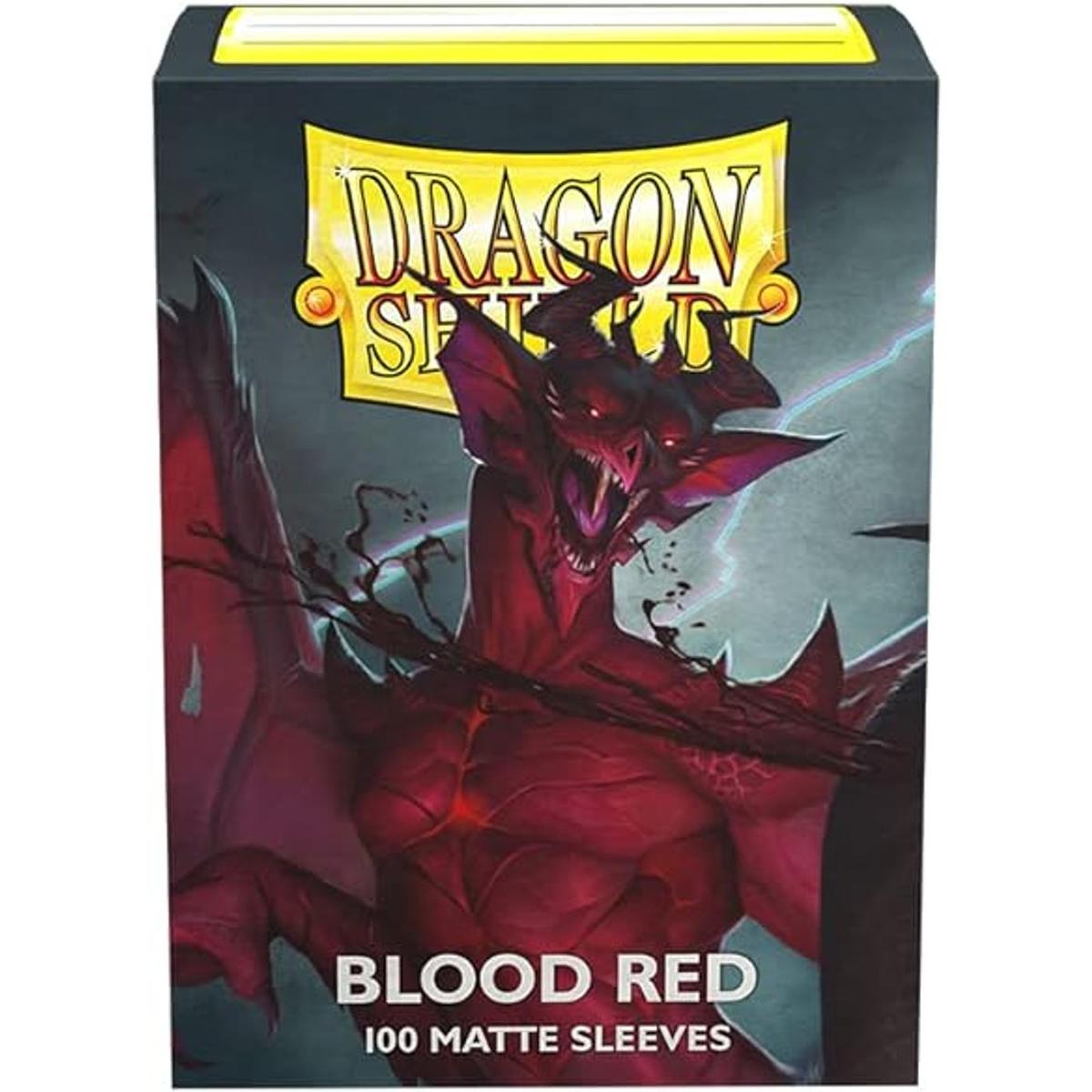 Arcane Tinmen Fundas Dragon Shield Mate rojo sangre de