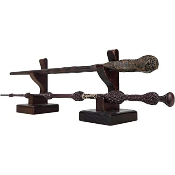 Nangopop Wizard Soporte para varita de madera 2 niveles