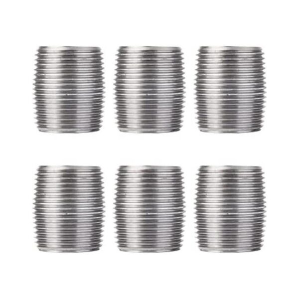 PIPE DCOR Pezón de acero galvanizado 1.0 in diseño de