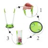 Estante holgado paquete de 8 clip para bolsas de