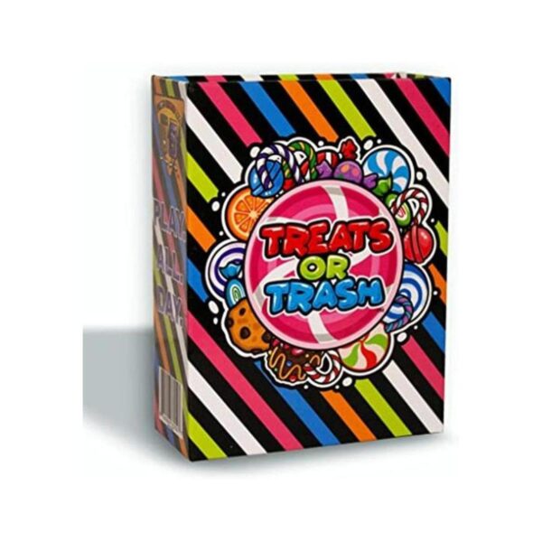 Golosinas o basura juego de cartas cautivador para niños_1