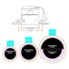 Feit Electric Foco empotrable LED de 4 pulgadas moldura