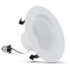Feit Electric Foco empotrable LED de 4 pulgadas moldura