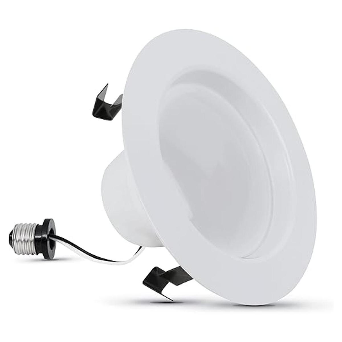 Feit Electric Foco empotrable LED de 4 pulgadas moldura