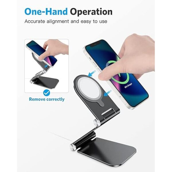 OMOTON Soporte plegable para cargador MagSafe accesorios_5