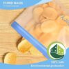 Paquete de 10 bolsas reutilizables para sándwiches bolsas_4