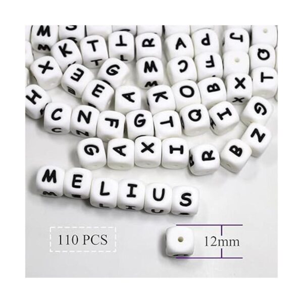 Melius 110 cuentas de silicona de 0.472 in AZ extra para_2