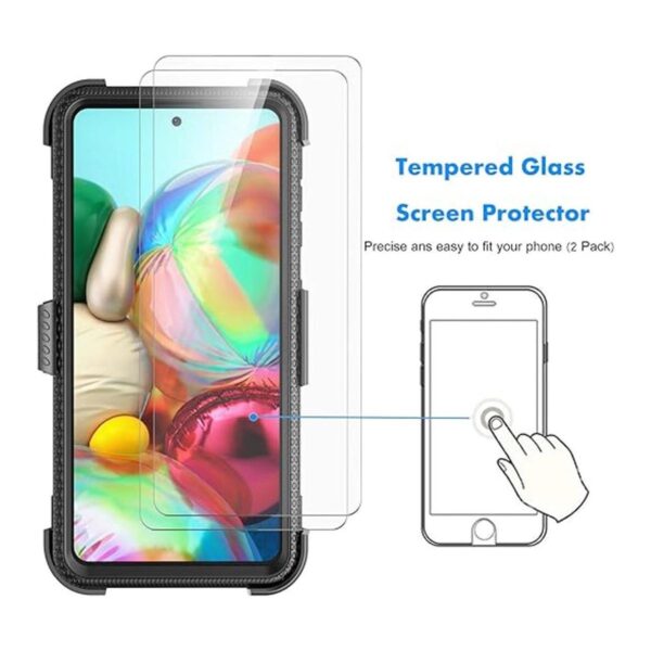 Njjex Carcasa resistente para Samsung Galaxy A71 5G para_4
