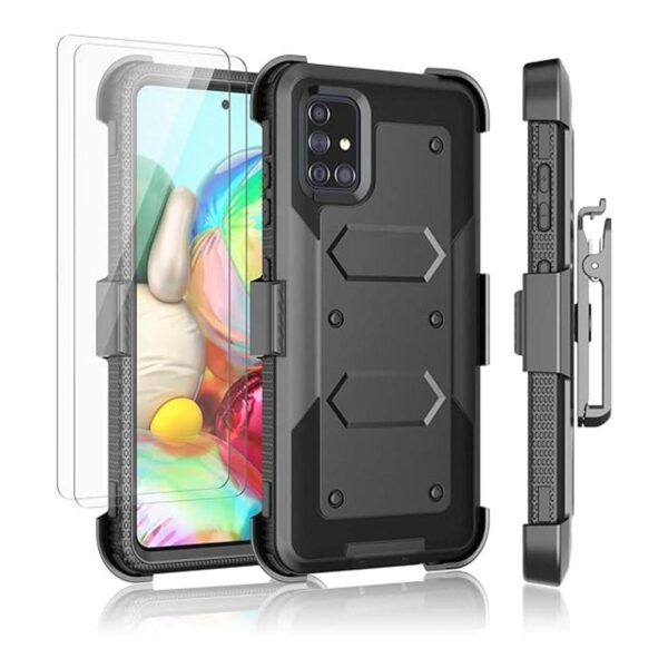 Njjex Carcasa resistente para Samsung Galaxy A71 5G para_1