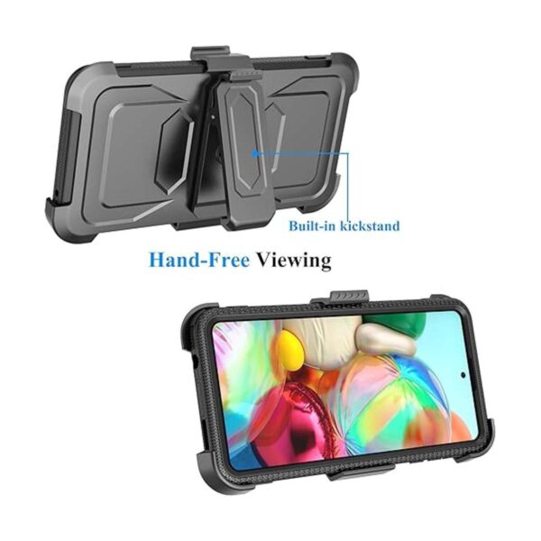 Njjex Carcasa resistente para Samsung Galaxy A71 5G para_3